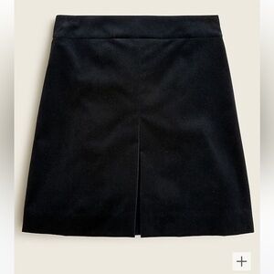 Jcrew Pleated mini skirt in velvet, NWT, size 16